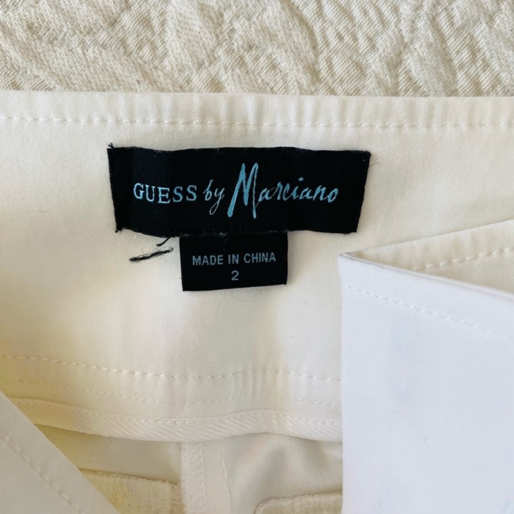 Guess by Marciano White High-Rise Trousers - Picture 2 of 11